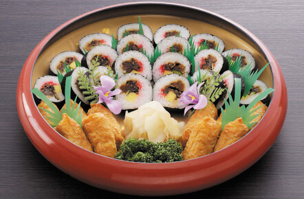 巻寿司盛合せ＜ともえ＞（5名様相当）