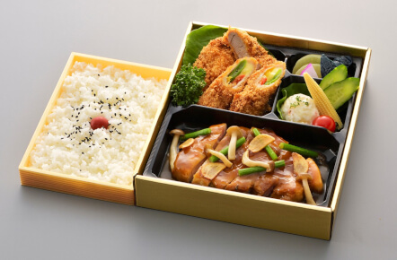 もち豚ロースのポークソテー弁当